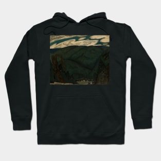 The Dark Mountain by Marsden Hartley Hoodie